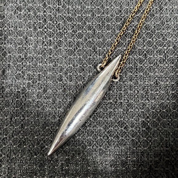 Two tone crystal necklace - beautiful! - Picture 4 of 6